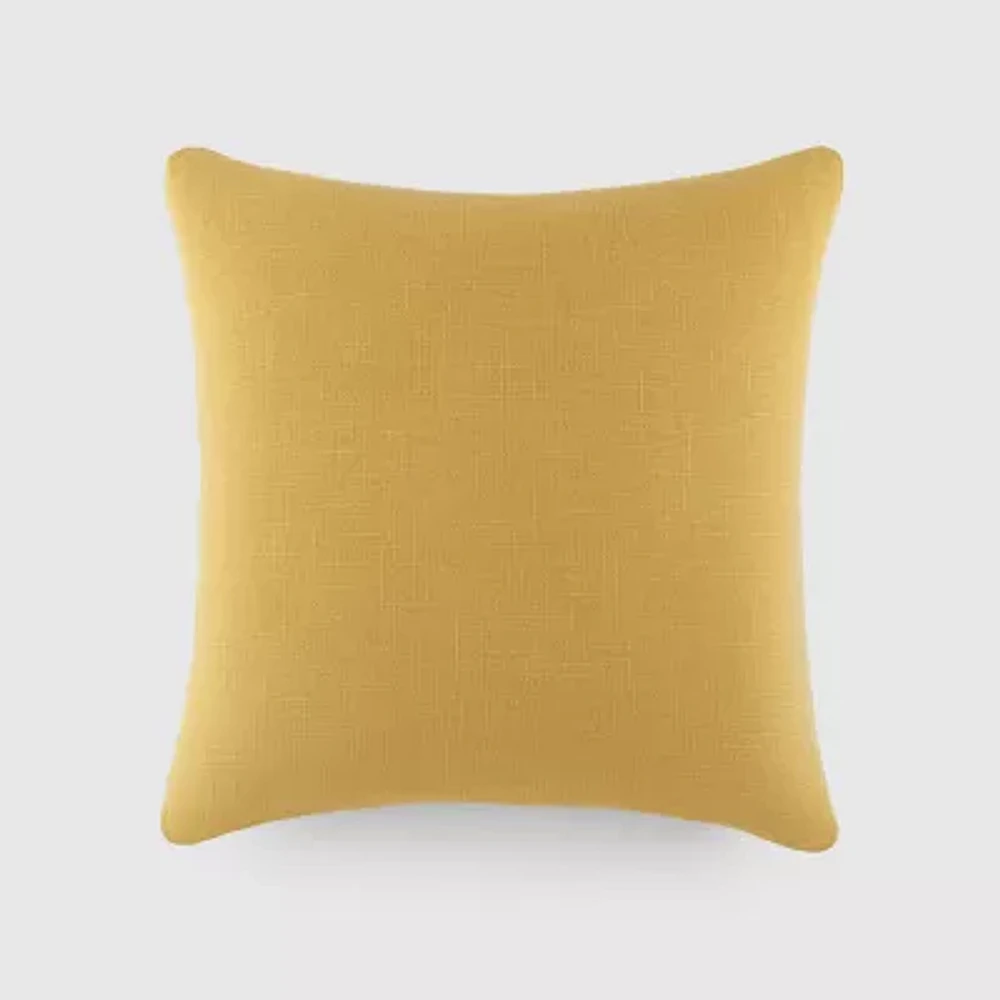 Casual Comfort Solid Cotton 2-pc. Square Throw Pillows