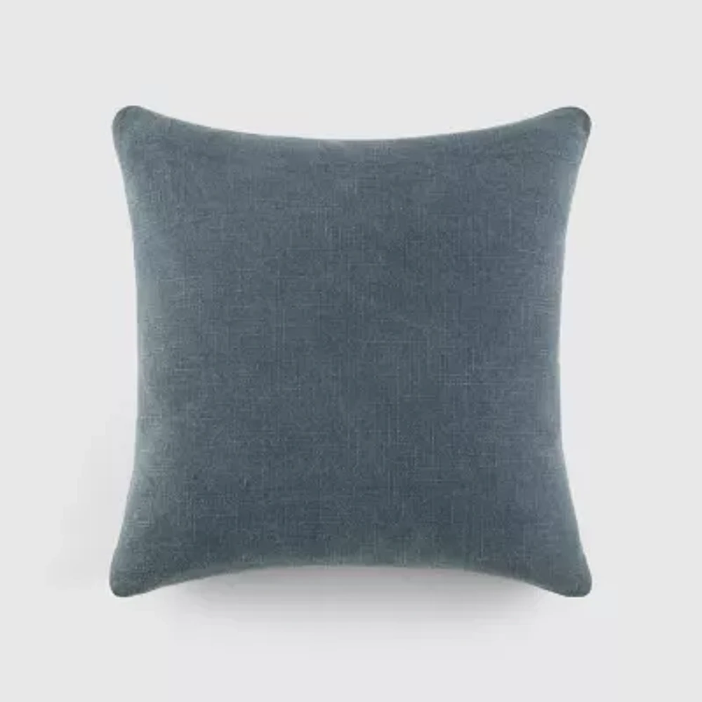 Casual Comfort Solid Cotton 2-pc. Square Throw Pillows