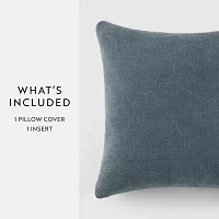 Casual Comfort Solid Cotton 2-pc. Square Throw Pillows