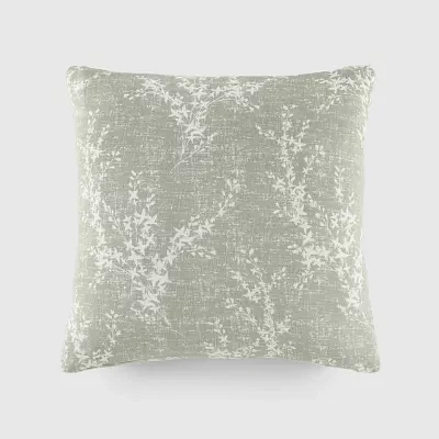 Casual Comfort Willow Cotton Square Throw Pillow