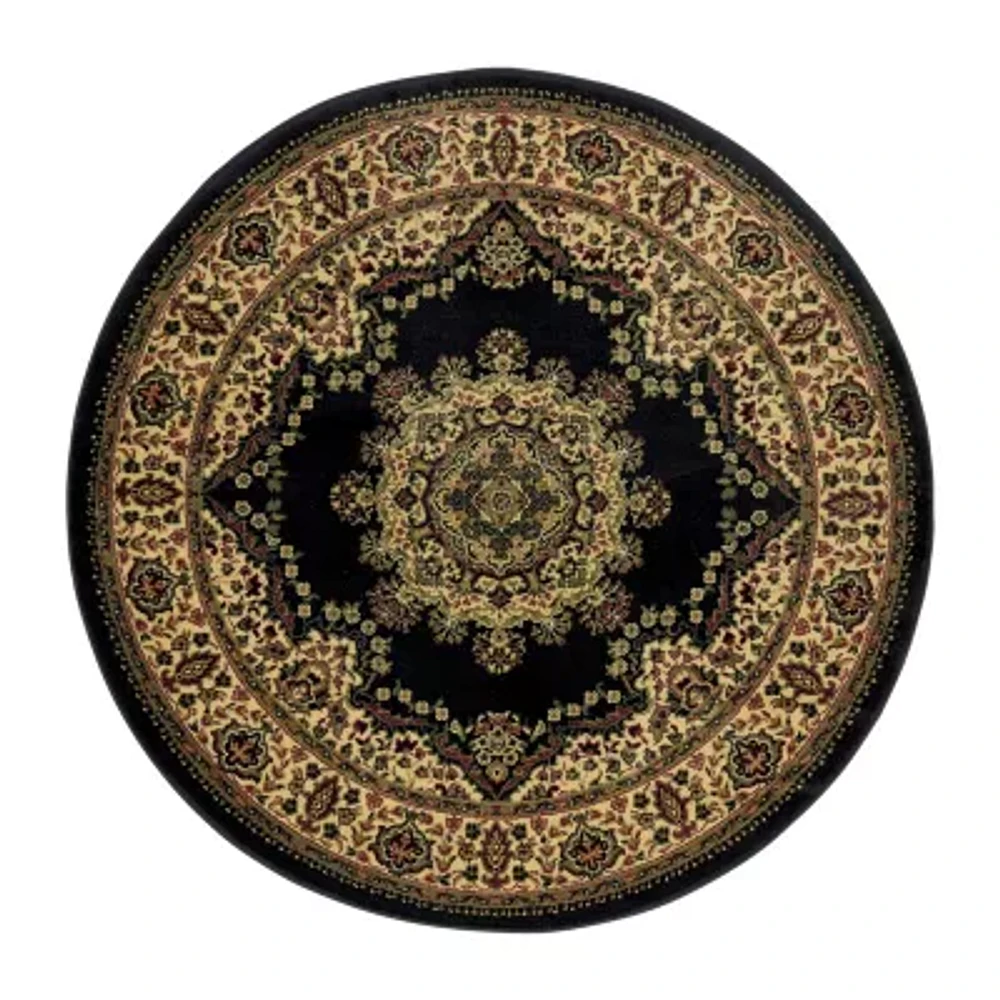 Radici Castello Cora Traditional Medallion 5'X5' Indoor Round Area Rug