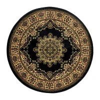 Radici Castello Cora Traditional Medallion 5'X5' Indoor Round Area Rug