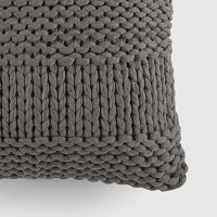 Casual Comfort Chunky Knit Acrylic 2-pc. Square Throw Pillows