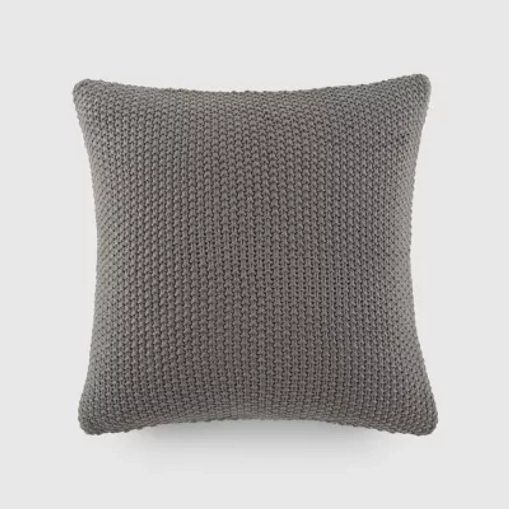 Casual Comfort Stitch Knit Acrylic 2-pc. Square Throw Pillows