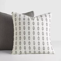 Casual Comfort Seed Stitch Knit Pttrn 2pk 2-pc. Square Throw Pillows