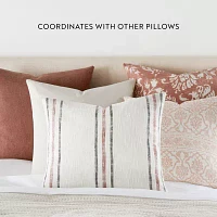 Casual Comfort Distressed Floral 2pk 2-pc. Square Throw Pillows