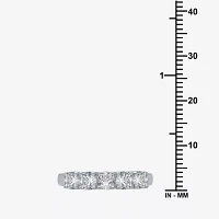 1 CT.T.W. Natural Diamond 10K White Gold 5-Stone Wedding Band