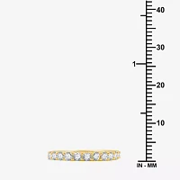 1 CT.T.W. Lab-Grown Diamond Wedding Band 10K or 14K Gold