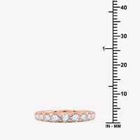 (G / Si1-Si2) 1 1/2 CT. T.W. Lab Grown White Diamond 10K Gold Wedding Band