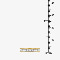 1 CT. T.W. Lab Grown White Diamond 10K Gold Wedding Band