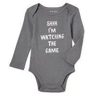 Okie Dokie Baby Unisex Crew Neck Long Sleeve Bodysuit