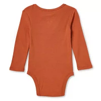 Okie Dokie Baby Unisex Round Neck Long Sleeve Bodysuit