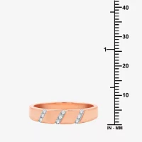 I Said Yes (H-I / I1) 1/ CT. T.W. Lab Grown White Diamond Sterling Silver or 14K Gold Over Wedding Band