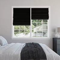 Sun Zero Morin Cordless 100% Blackout Roman Shades