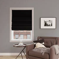 Sun Zero Morin Cordless 100% Blackout Roman Shades