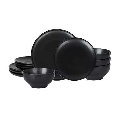 Stone + Lain Rio -pc. Stoneware Dinnerware Set