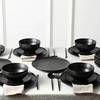 Stone + Lain Rio -pc. Stoneware Dinnerware Set