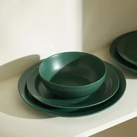 Stone + Lain Orbit -pc. Stoneware Dinnerware Set
