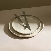 Stone + Lain Mirella 4-pc. Stoneware Salad Plate