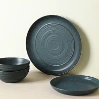 Stone + Lain Elio 4-pc. Stoneware Dinner Plate