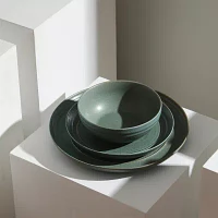 Stone + Lain Elio 4-pc. Stoneware Dinnerware Set
