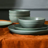 Stone + Lain Elio 4-pc. Stoneware Dinnerware Set