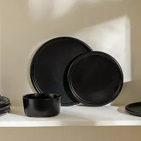 Stone + Lain Eden 4-pc. Stoneware Salad Plate