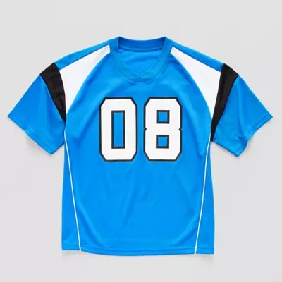 Xersion Little & Big Boys V Neck Short Sleeve Jersey
