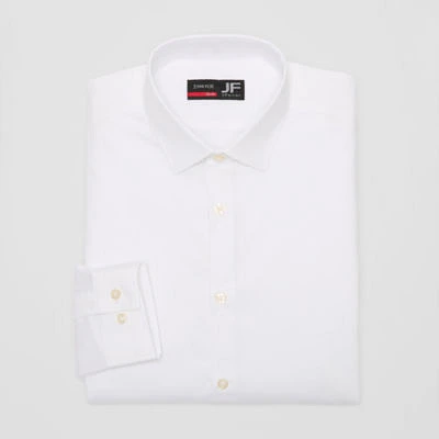 J. Ferrar Ultra Comfort Mens Slim Fit Easy Care Stretch Fabric Long Sleeve Dress Shirt