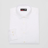 J. Ferrar Ultra Comfort Mens Slim Fit Easy Care Stretch Fabric Long Sleeve Dress Shirt