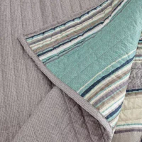 Home Expressions Reagan Stripe Quilt
