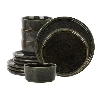 Stone + Lain Eden 4-pc. Stoneware Dinnerware Set
