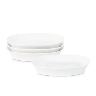Stone + Lain Quadro 4-pc. Porcelain Pasta Bowl