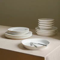 Stone + Lain Quadro 4-pc. Porcelain Pasta Bowl