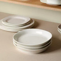 Stone + Lain Quadro 4-pc. Porcelain Pasta Bowl