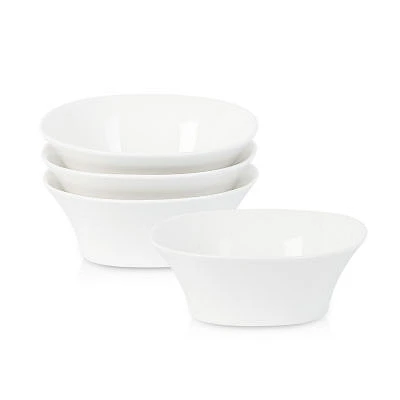 Stone + Lain Quadro 4-pc. Porcelain Cereal Bowl