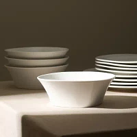 Stone + Lain Quadro 4-pc. Porcelain Cereal Bowl