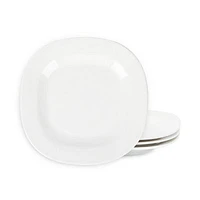 Stone + Lain Quadro 4-pc. Porcelain Salad Plate