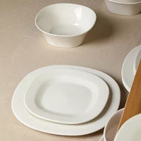 Stone + Lain Quadro 4-pc. Porcelain Salad Plate