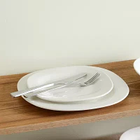 Stone + Lain Quadro 4-pc. Porcelain Salad Plate