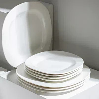 Stone + Lain Quadro 4-pc. Porcelain Dinner Plate