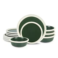 Stone + Lain Capri 4-pc. Stoneware Dinnerware Set