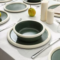 Stone + Lain Capri 4-pc. Stoneware Dinnerware Set