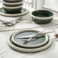 Stone + Lain Capri 4-pc. Stoneware Dinnerware Set