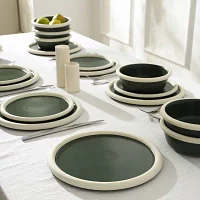 Stone + Lain Capri 4-pc. Stoneware Dinnerware Set