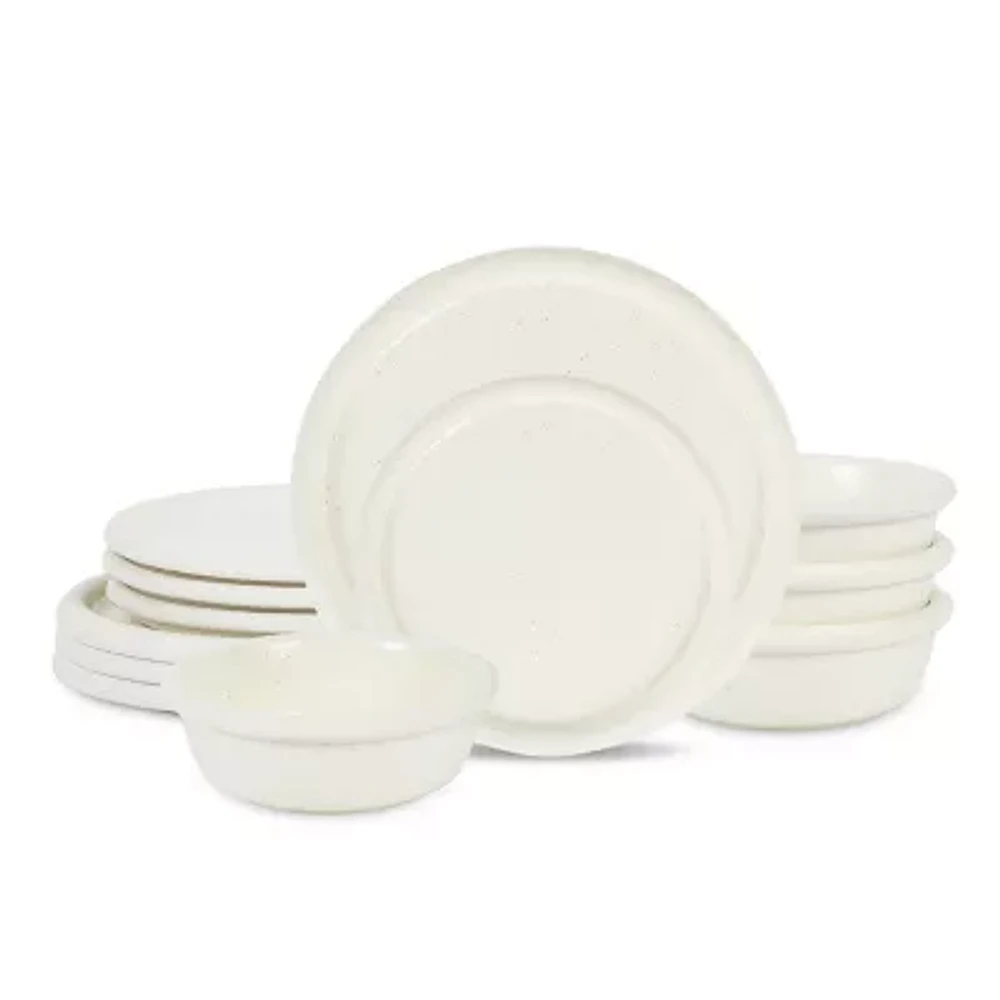 Stone + Lain Capri 4-pc. Stoneware Dinnerware Set