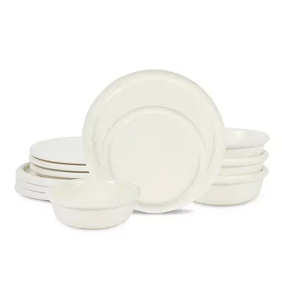 Stone + Lain Capri 4-pc. Stoneware Dinnerware Set