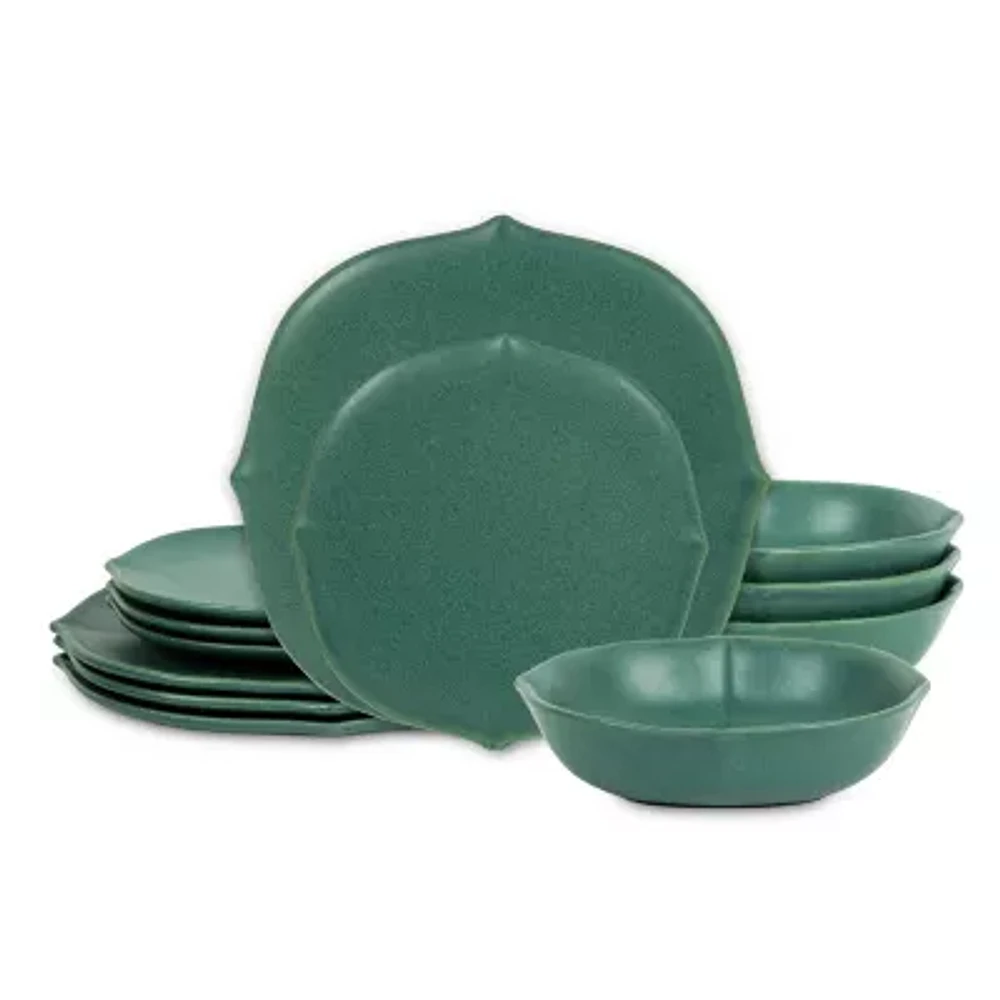 Stone + Lain Baskerville 4-pc. Stoneware Dinnerware Set