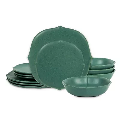 Stone + Lain Baskerville 4-pc. Stoneware Dinnerware Set