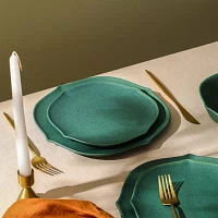 Stone + Lain Baskerville 4-pc. Stoneware Dinnerware Set